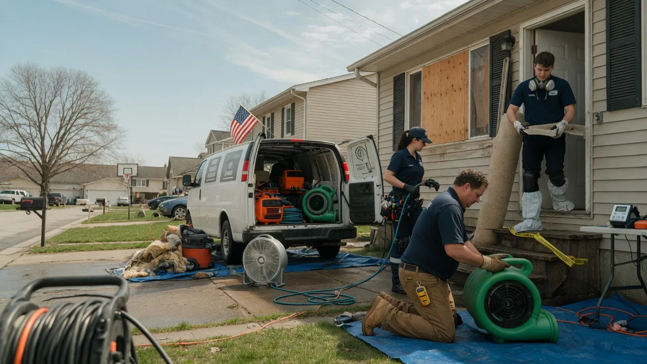 Water Damage Restoration in Athelstane, WI near me